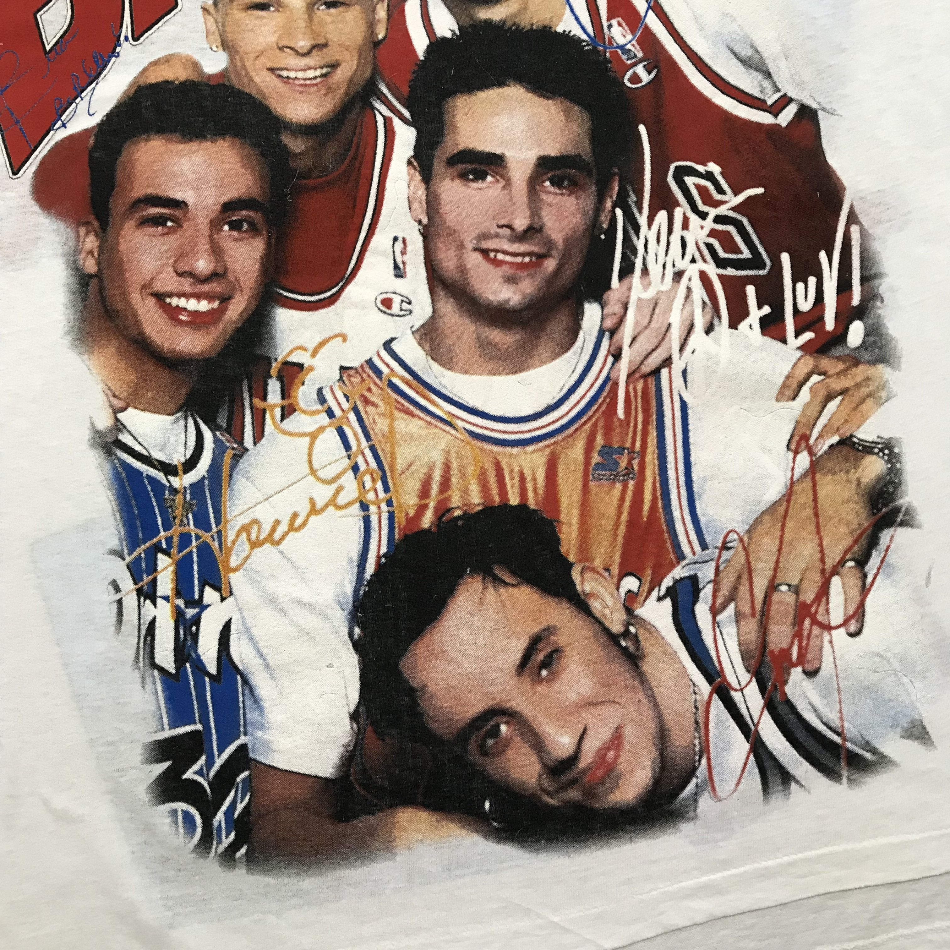 Band Tees BACKSTREET BOYS 1999 Vintage T-Shirt Tee Rare 90s R&B HipHop Size US XL / EU 56 / 4 - 7 Thumbnail