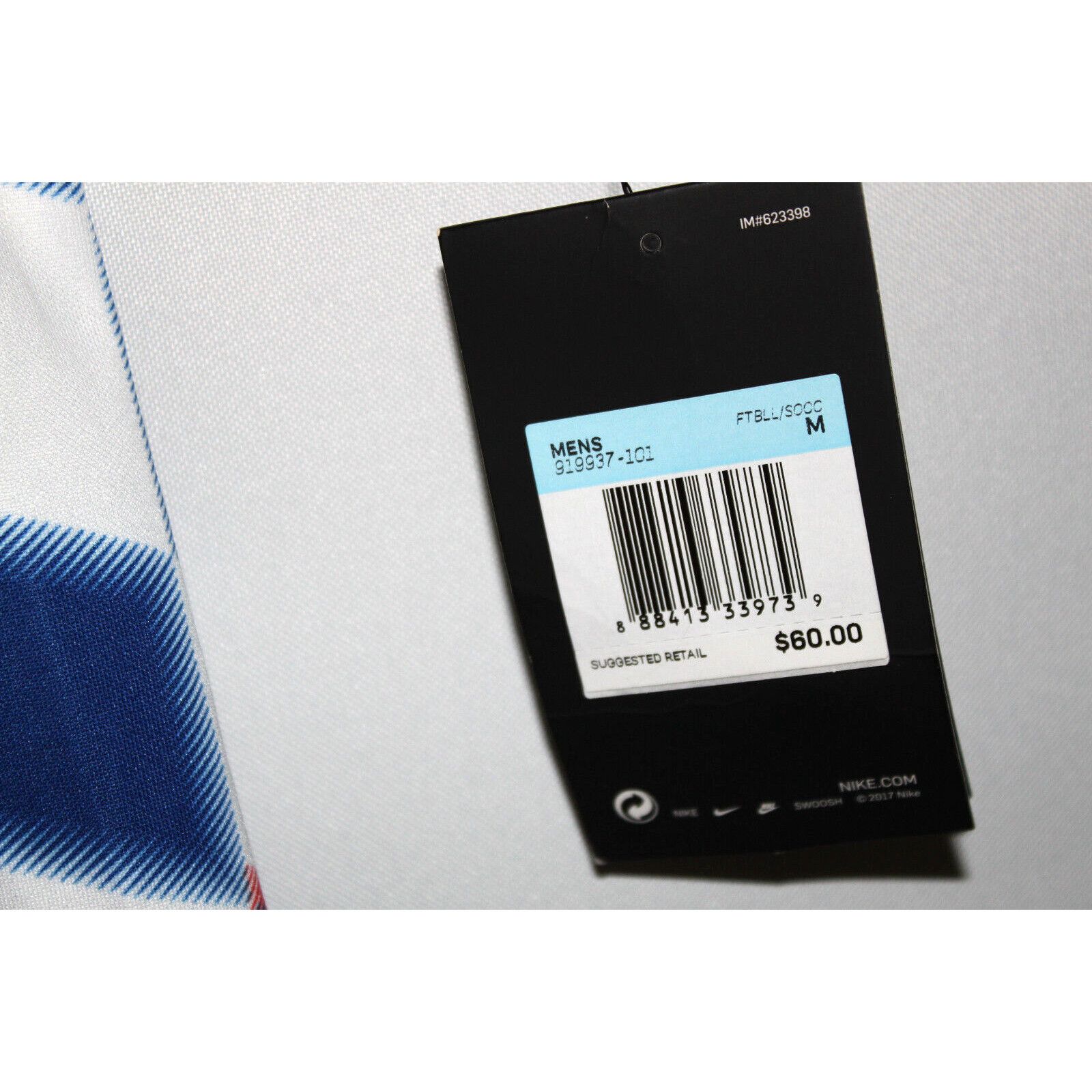 Nike New NIKE Chelsea Football Carabao Plaid Jersey 919937-101 M Size US M / EU 48-50 / 2 - 4 Thumbnail