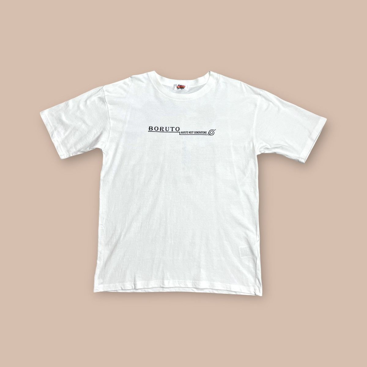 Anime Boruto White tee Size US L / EU 52-54 / 3 - 2 Thumbnail
