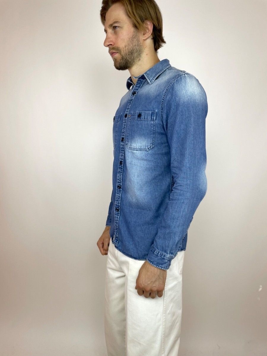 Ralph Lauren Vintage Ralph Lauren Polo Jeans Company Denim shirt Size US M / EU 48-50 / 2 - 2 Thumbnail