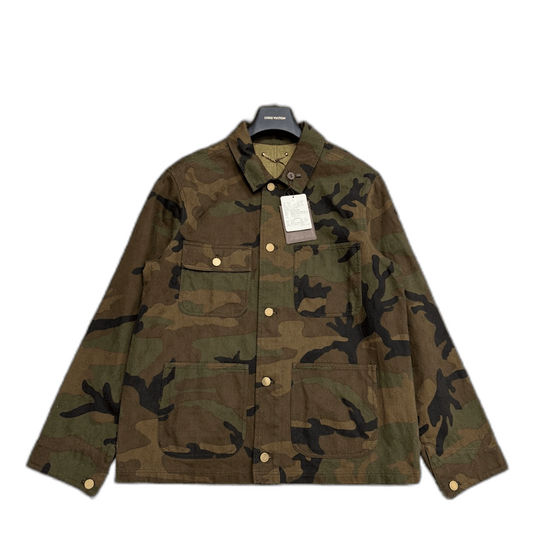 louis vuitton lv supreme camo jacket