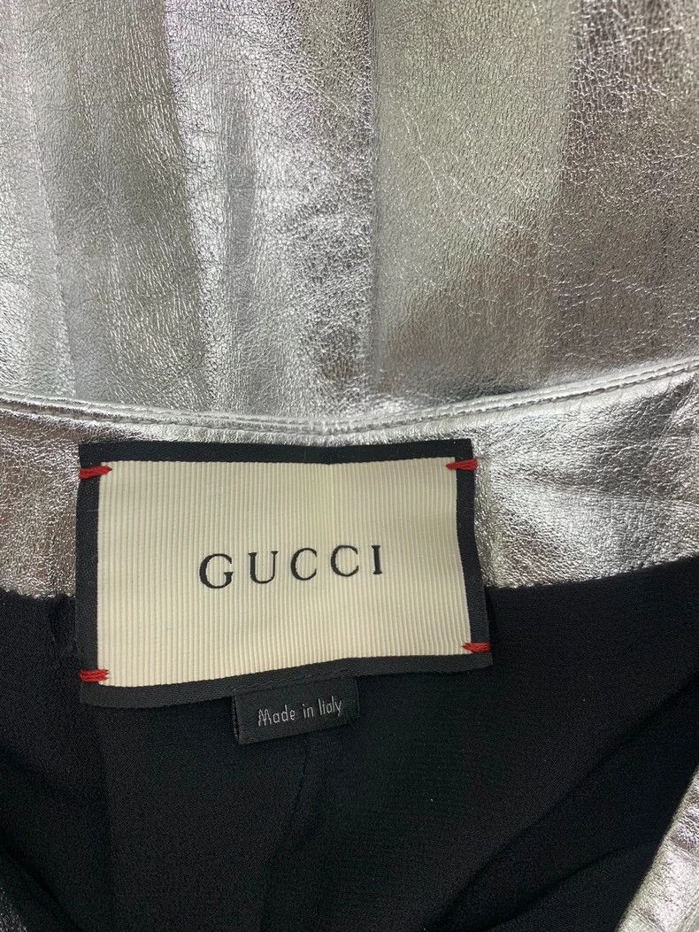 Gucci Gucci Silver skirt Size 28" / US 6 / IT 42 - 4 Thumbnail