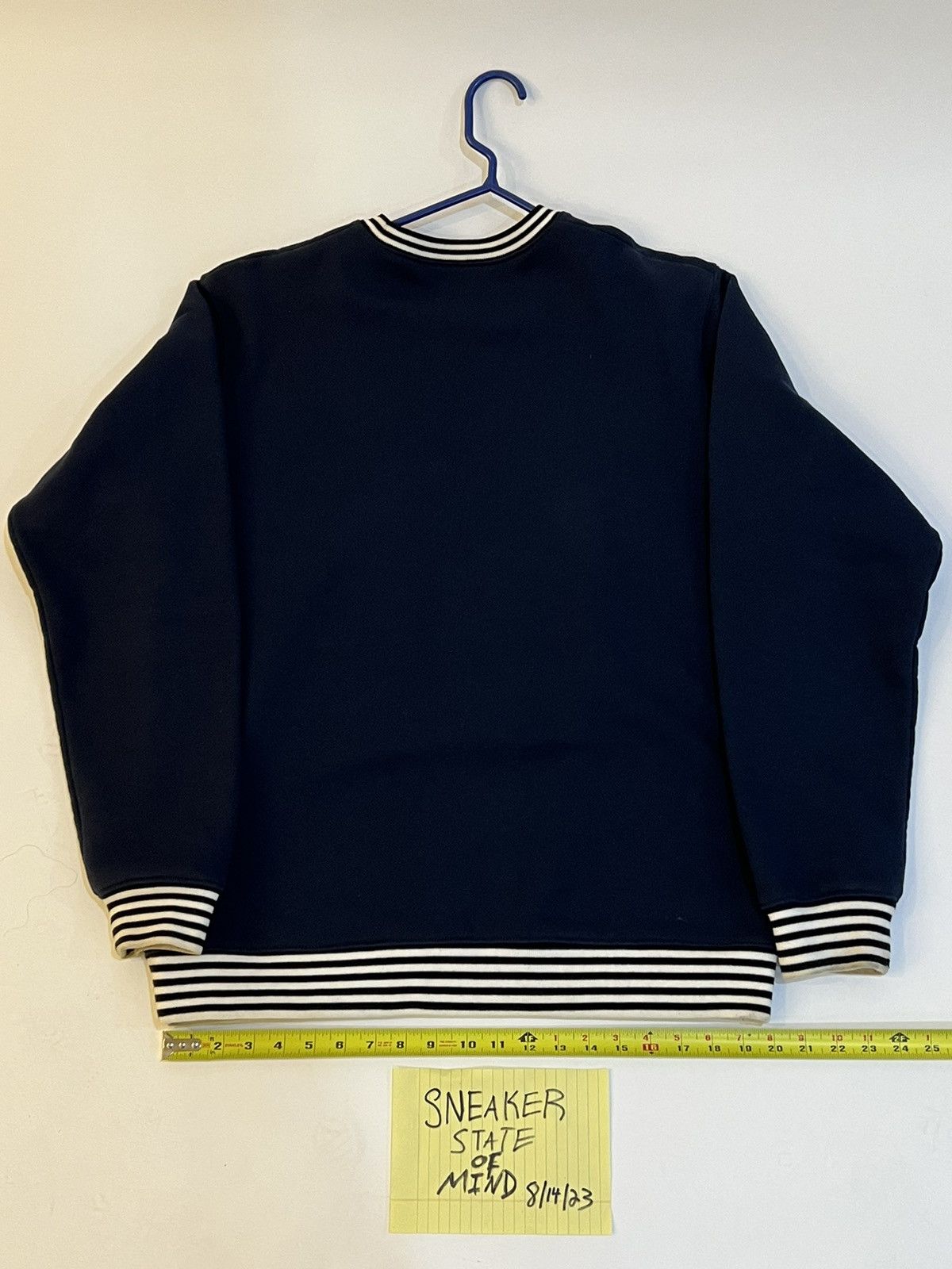 Supreme RARE Supreme Classic Logo Ribbed Crewneck Sweatshirt Large Size US L / EU 52-54 / 3 - 3 Thumbnail