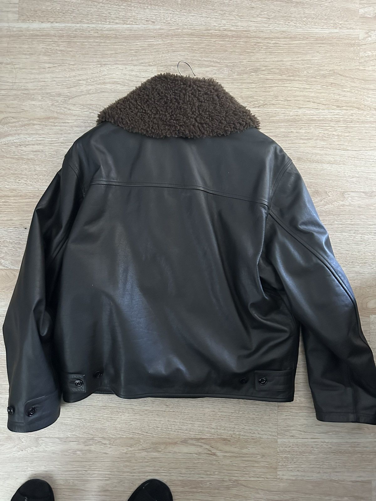 Lemaire Lemaire Brown Quilted Leather Jacket Size US L / EU 52-54 / 3 - 3 Thumbnail