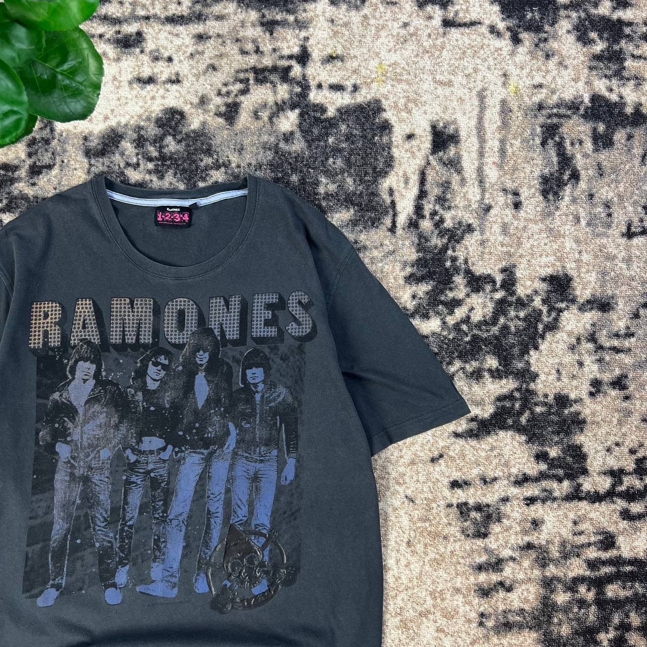 Band Tees Ramones Vintage Y2K Rock Band T-Shirt Streetwear Style 1TS78 Size US XXL / EU 58 / 5 - 2 Thumbnail
