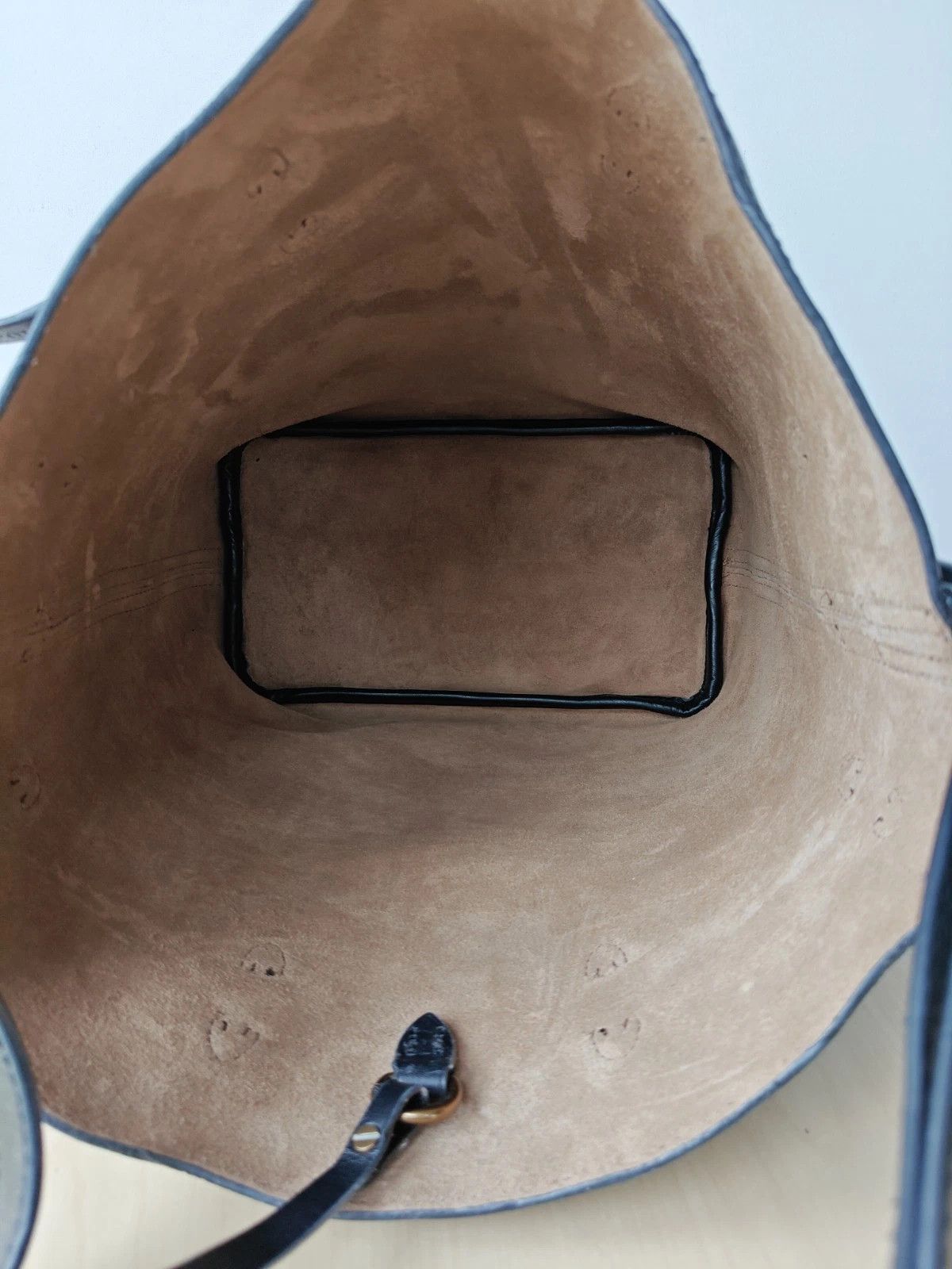 Polo Ralph Lauren Polo Ralph Lauren Bellport Leather Large Bucket Bag FTP 0003 Size ONE SIZE - 7 Thumbnail