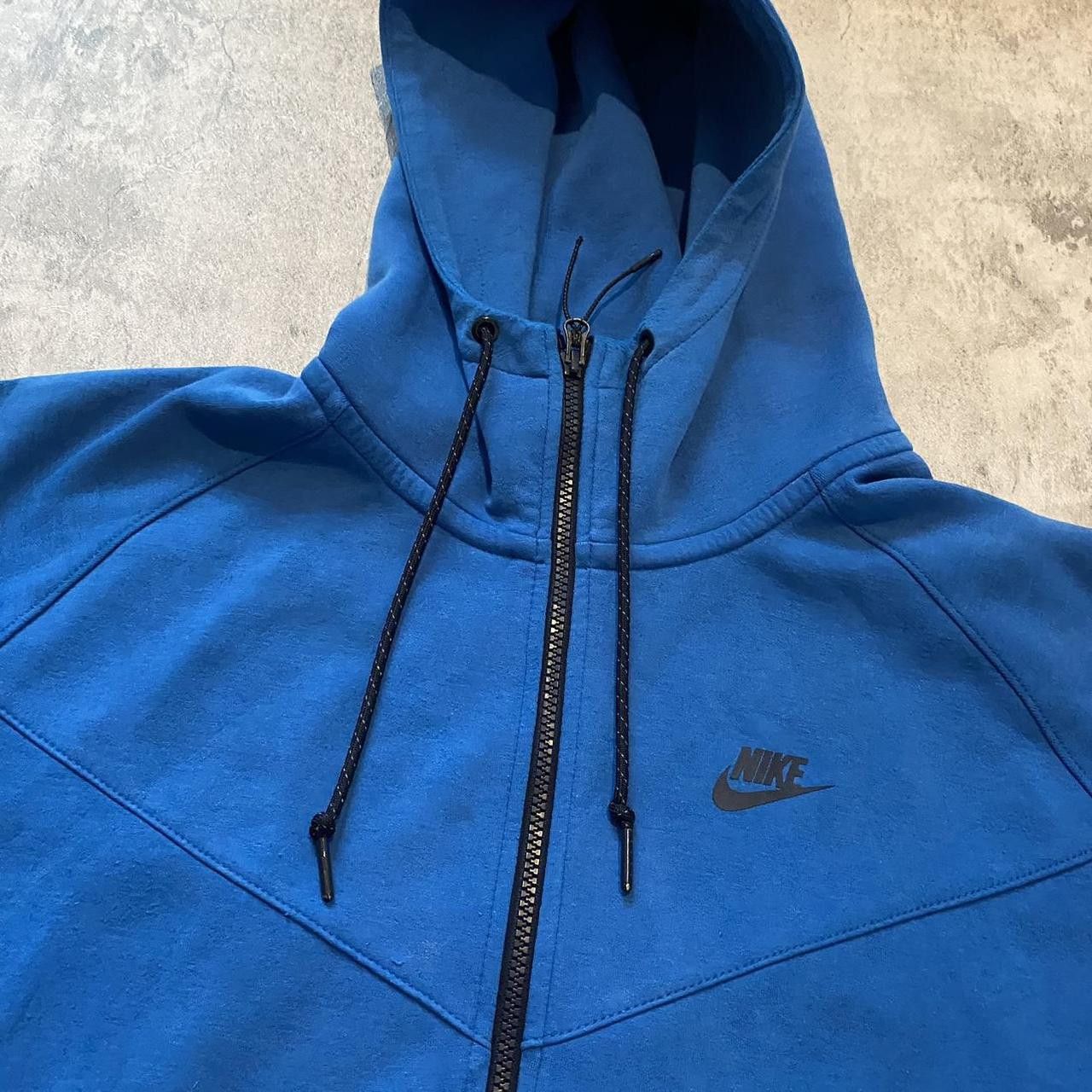 Nike Nike Tech Fleece blue hoodie Size US XXL / EU 58 / 5 - 3 Thumbnail
