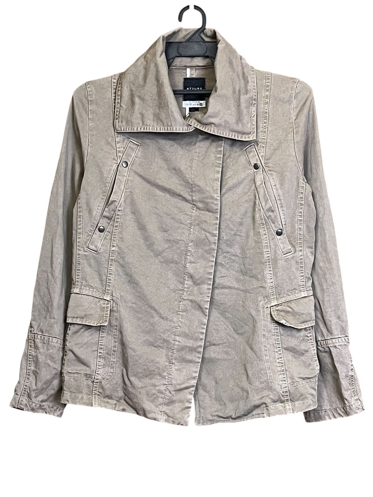 Yohji Yamamoto Nice🔥Japanese designer ATSURO TAYAMA cotton blazer/jacket Size US S / EU 44-46 / 1 - 1 Thumbnail