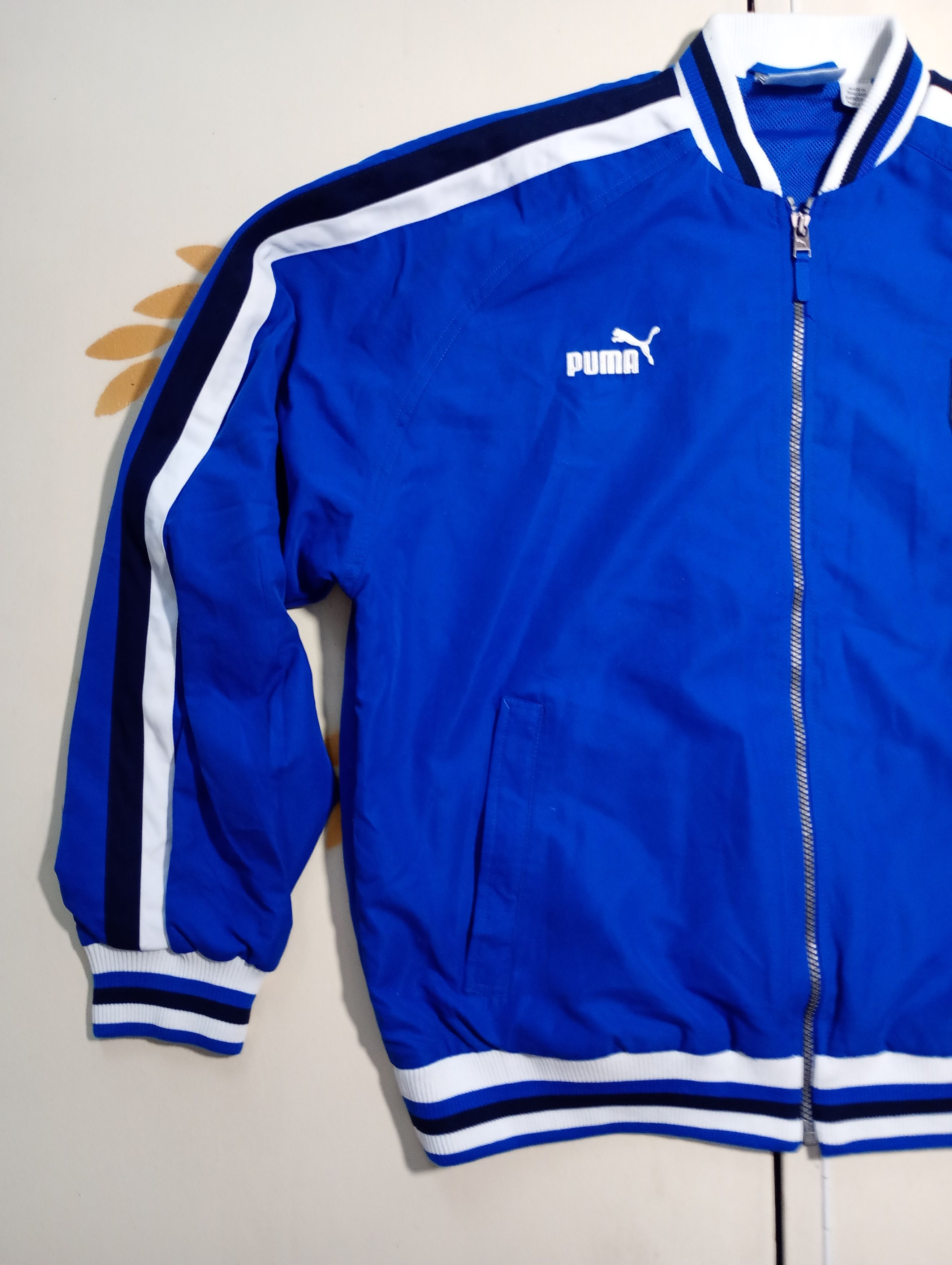 Puma Puma Italy Team TrackTop Jacket Vintage 2003-2004 Size US L / EU 52-54 / 3 - 4 Thumbnail
