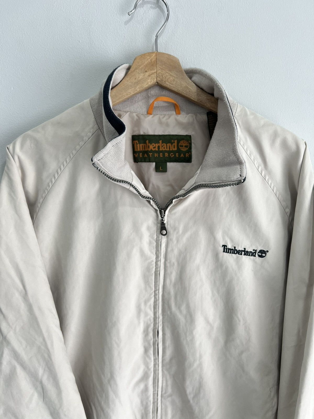 Timberland Vintage Timberland Windbreaker Jacket Zip Up Size US L / EU 52-54 / 3 - 4 Thumbnail