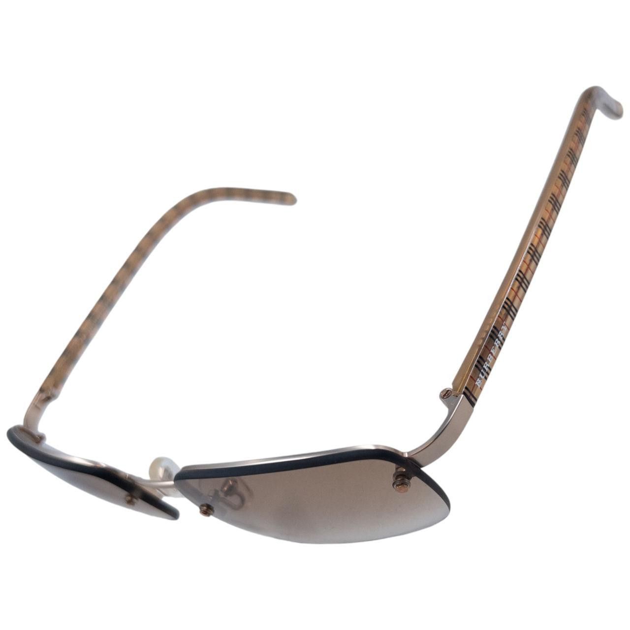 Burberry Vintage Burberry Nova Check Sunglasses Size ONE SIZE - 6 Thumbnail