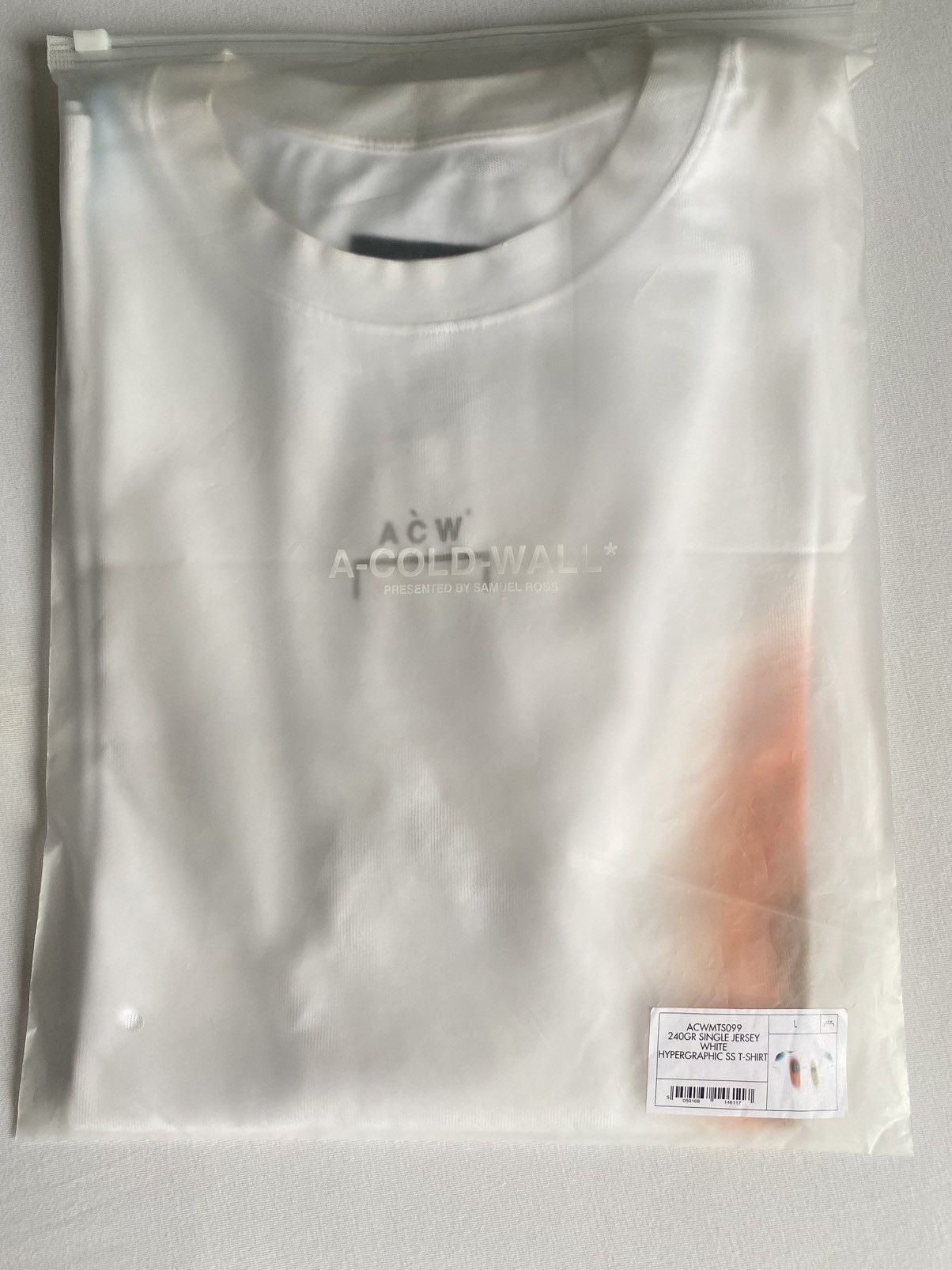 A-COLD-WALL* A-COLD-WALL HYPERGRAPHIC T-SHIRT Size US L / EU 52-54 / 3 - 6 Thumbnail