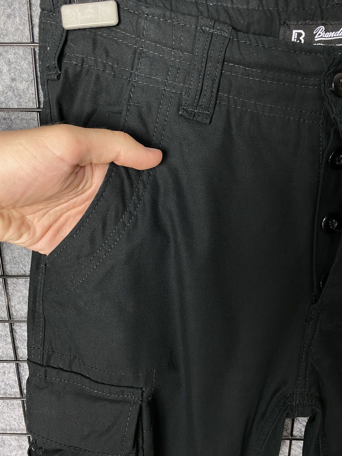 Brandit × Vintage Brandit Streetwear Y2K Drawstring Cargo Pants Size M Size US 34 / EU 50 - 10 Thumbnail