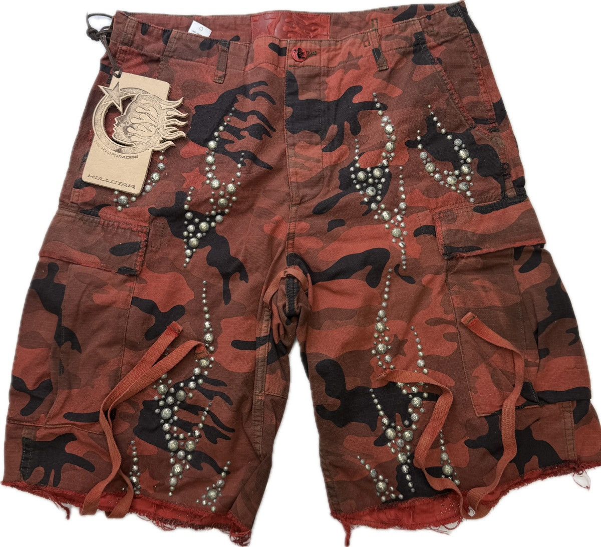 HELLSTAR HELLSTAR Capsule 11 Camo Cargo Shorts | Grailed