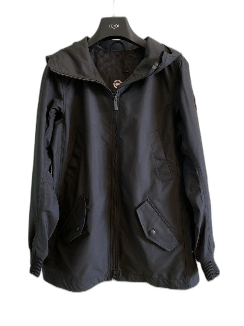 Canada Goose Canada Goose Black Nylon Jacket with Hood Size US M / EU 48-50 / 2 - 1 Thumbnail