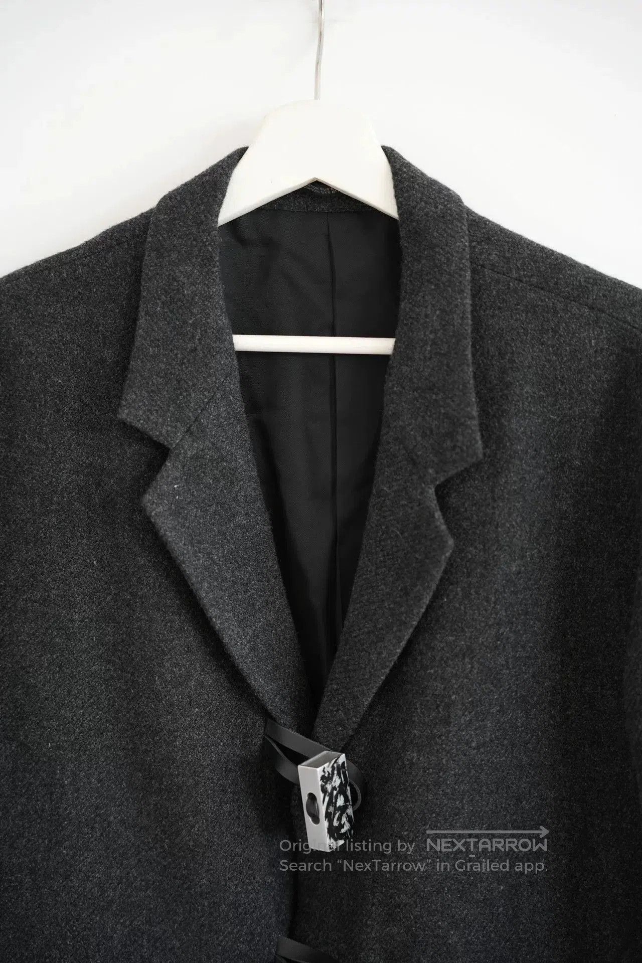 Yohji Yamamoto Yohji Yamamoto Silver Buckle Coat. Size US M / EU 48-50 / 2 - 4 Thumbnail