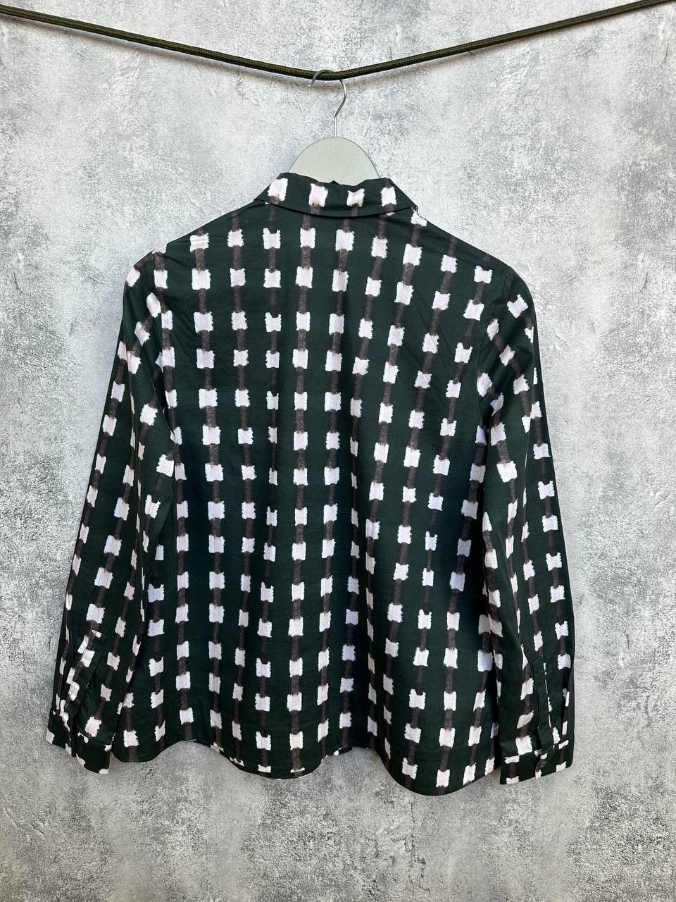Cos COS Geometric Print Button Up Blouse Shirt Peter Pan Collar Size S / US 4 / IT 40 - 2 Thumbnail