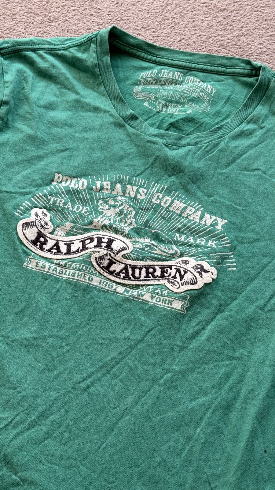 Polo Ralph Lauren Polo Ralph Lauren Classic-Fit Printed Logo T-Shirt Size US M / EU 48-50 / 2 - 2 Thumbnail