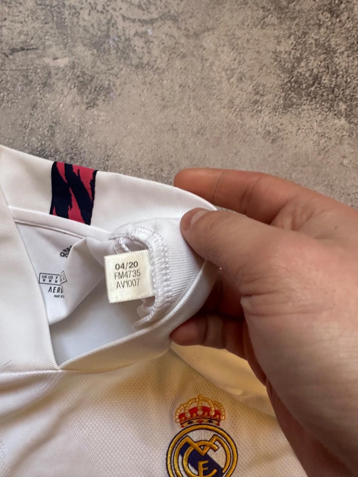 Adidas REAL MADRID 2020/21 Home Football Shirt Soccer Jersey Adidas Size US M / EU 48-50 / 2 - 6 Thumbnail