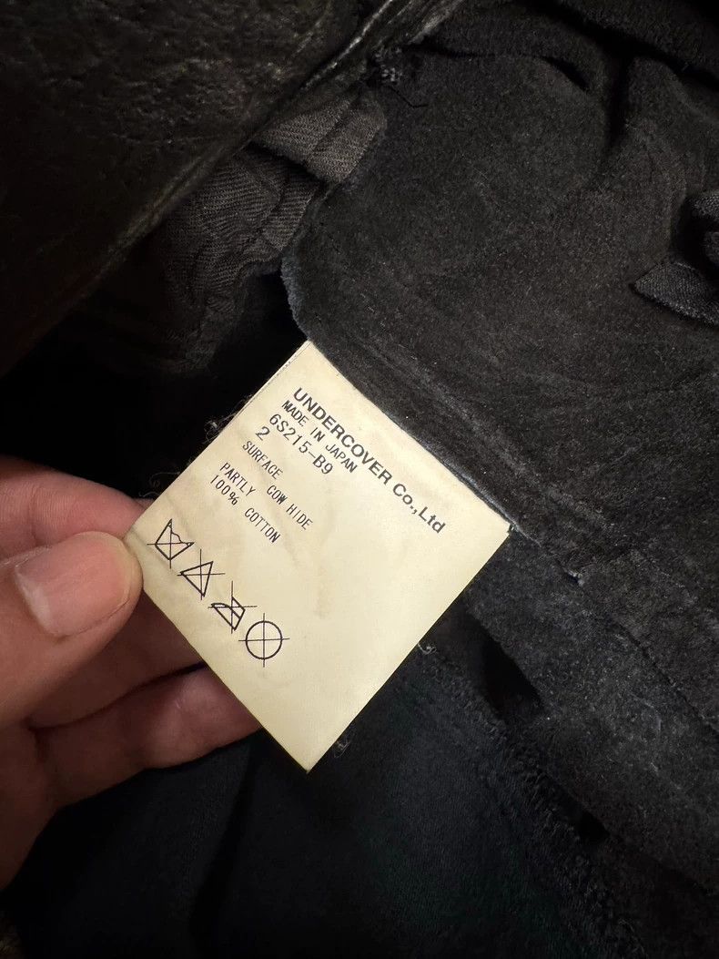 Undercover UNDERCOVER 06ss T Locomotive Leather jacket 2505-Nextarrow Size US M / EU 48-50 / 2 - 4 Thumbnail