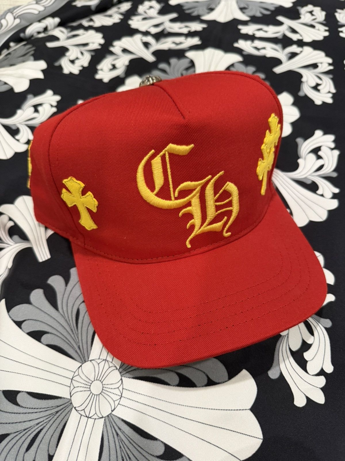 Chrome Hearts Chrome heart hat with Patches Size ONE SIZE - 1 Thumbnail