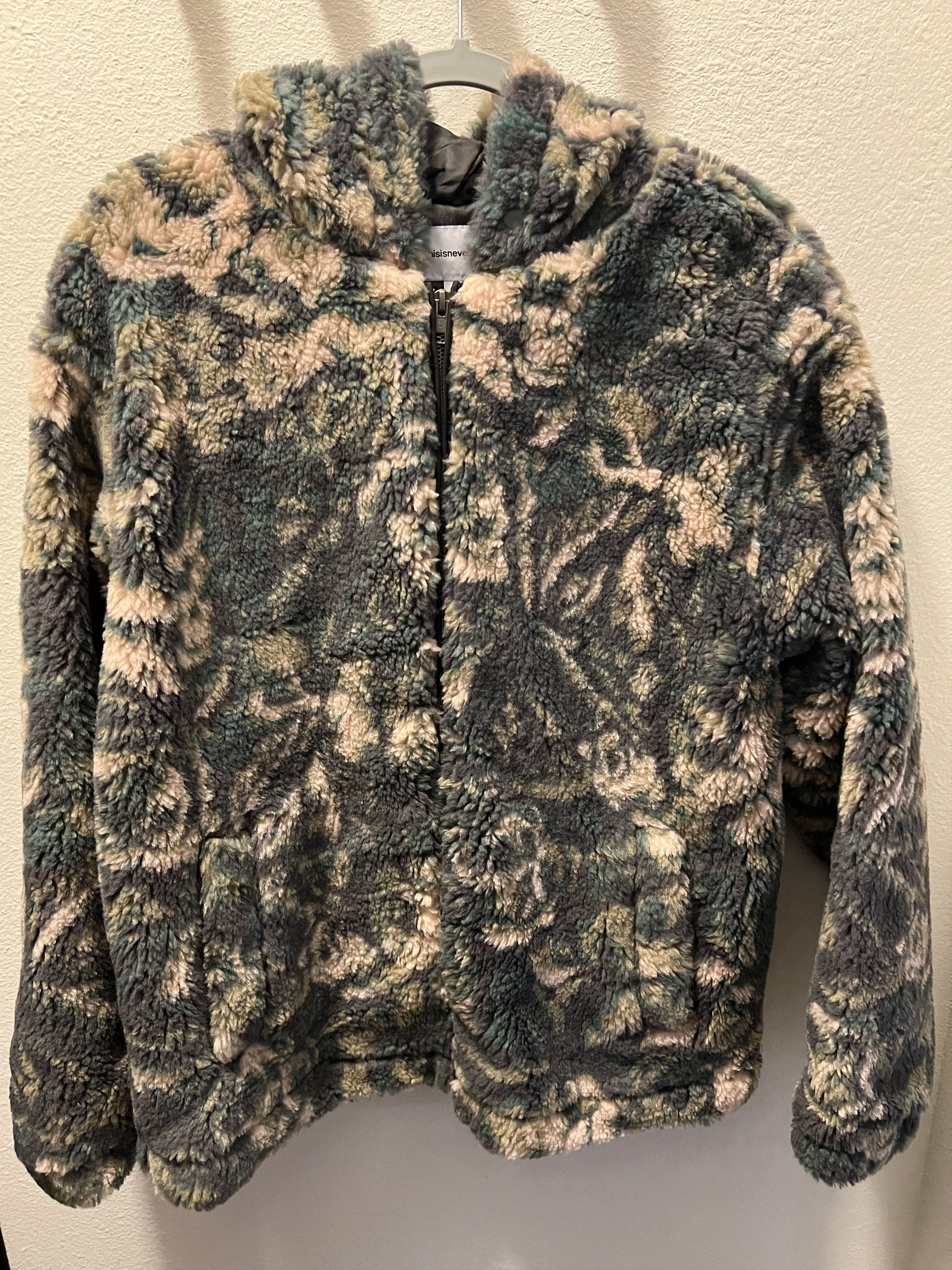 Thisisneverthat Floral Faux Fur Jacket | Grailed