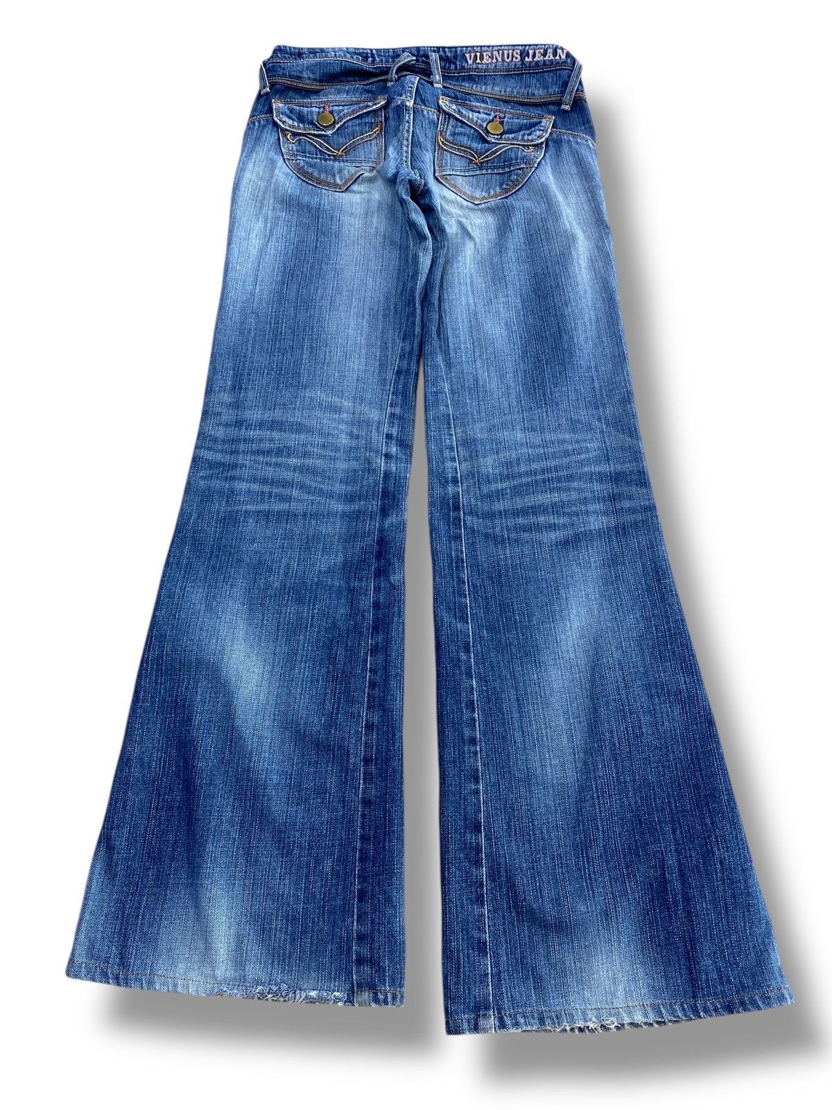 Edwin Edwin Acid Light Blue Wash Style Flare Jeans Size US 30 / EU 46 - 3 Thumbnail