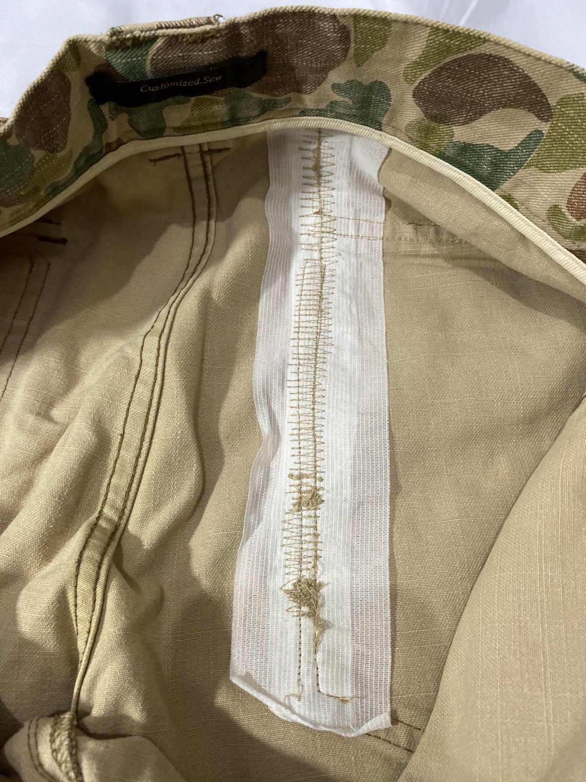 Orslow Union Made Frogskin Fatigue Pants OG107 Size US 31 - 10 Thumbnail