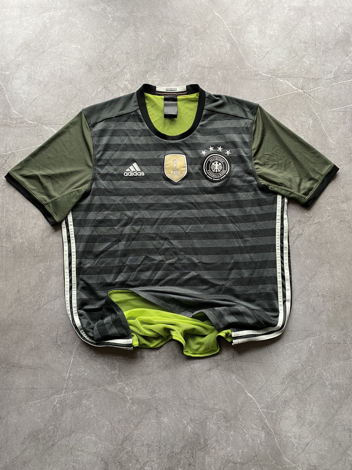 Adidas 2015-16 Germany National Team Adidas Away Soccer Jersey Size US XL / EU 56 / 4 - 2 Thumbnail