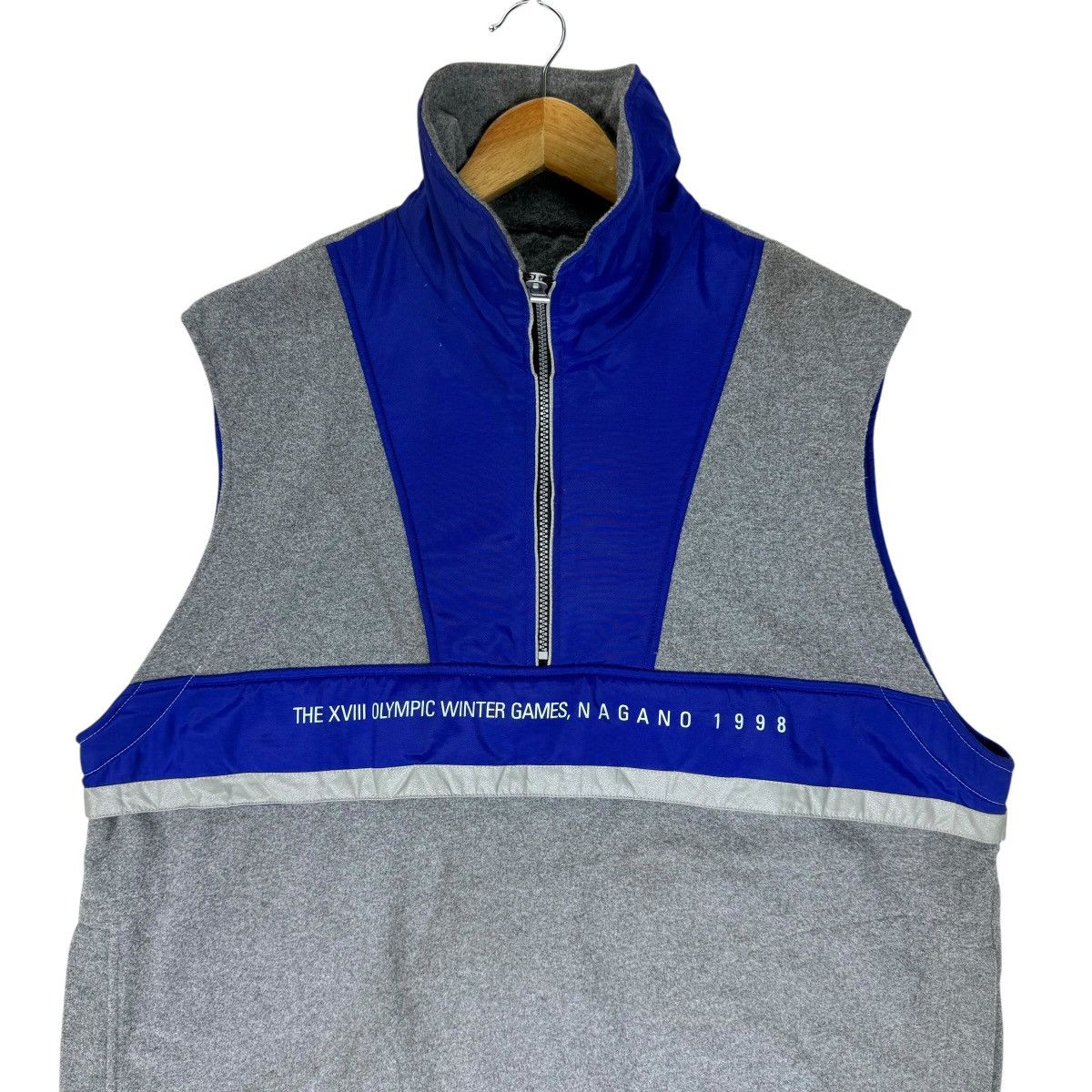 Coca Cola × Mizuno × USA Olympics ☀️MIZUNO COCA COLA OLYMPIC NAGANO 1998 VEST Size US M / EU 48-50 / 2 - 3 Thumbnail