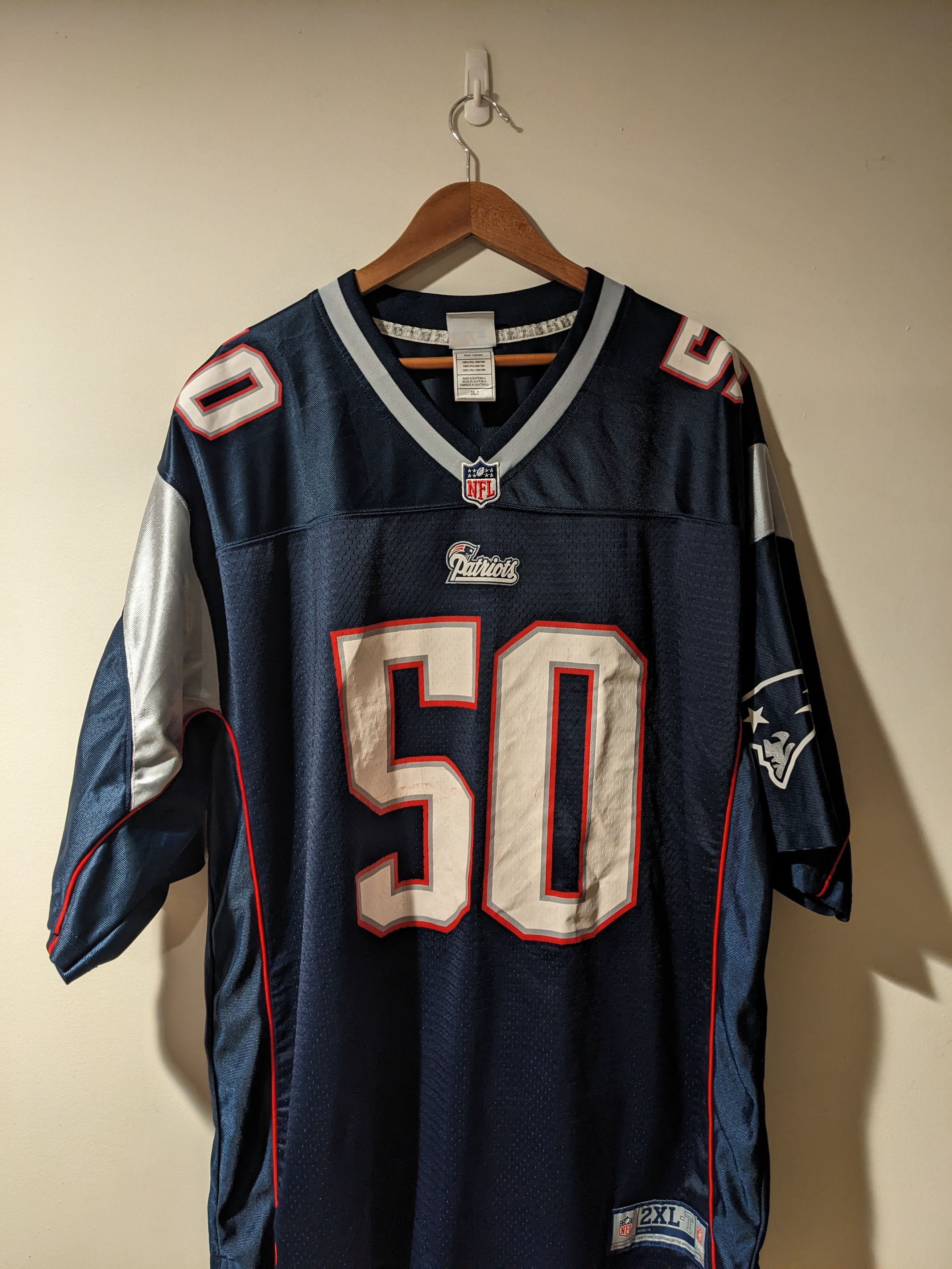 NFL × Vintage Vintage New England Patriots Ninkovich NFL Football Jersey Size US XXL / EU 58 / 5 - 7 Thumbnail
