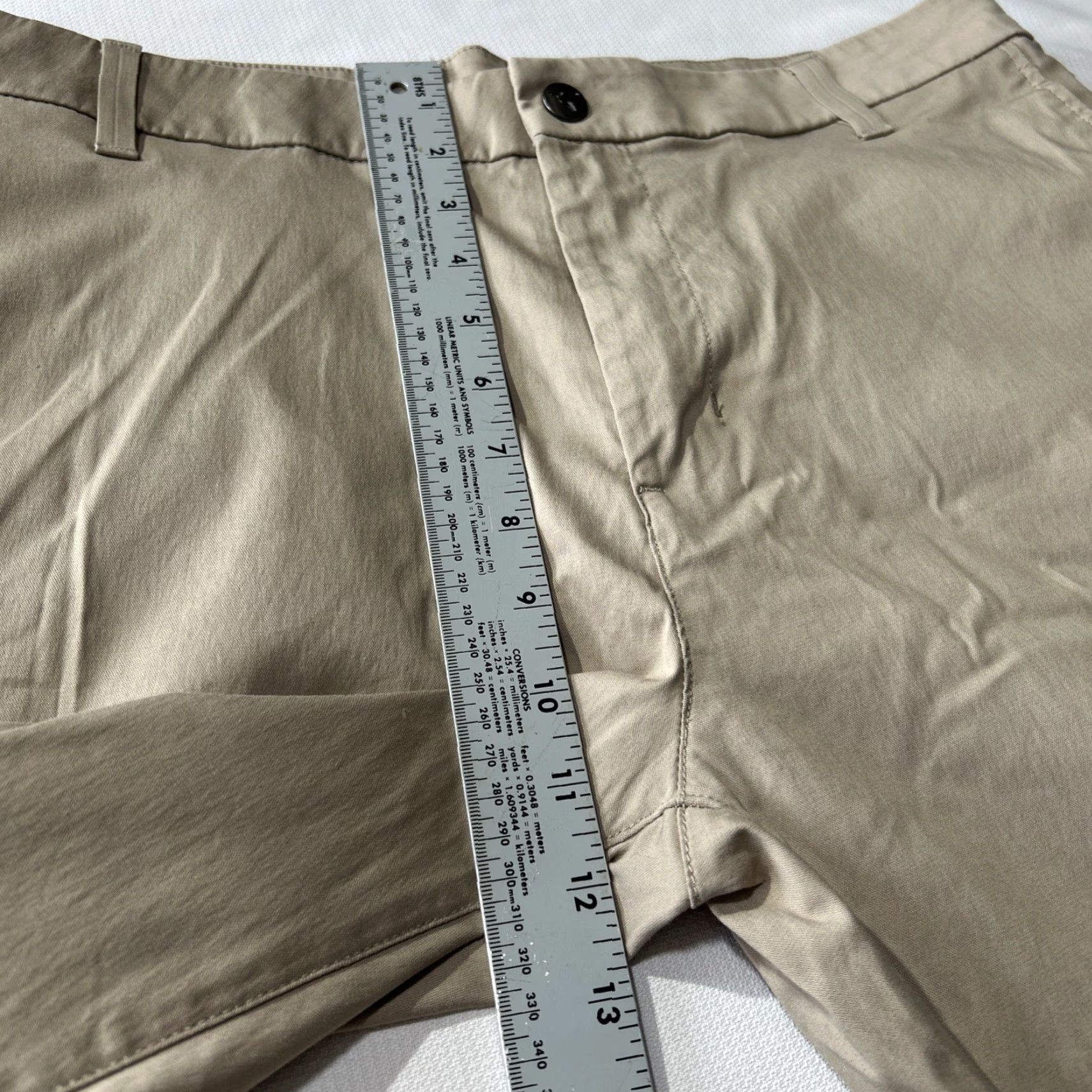 Vintage Birddogs Pants Men’s Khaki Slim Casual Work Cotton Nylon Elastane 36x32 Size US 36 / EU 52 - 6 Thumbnail