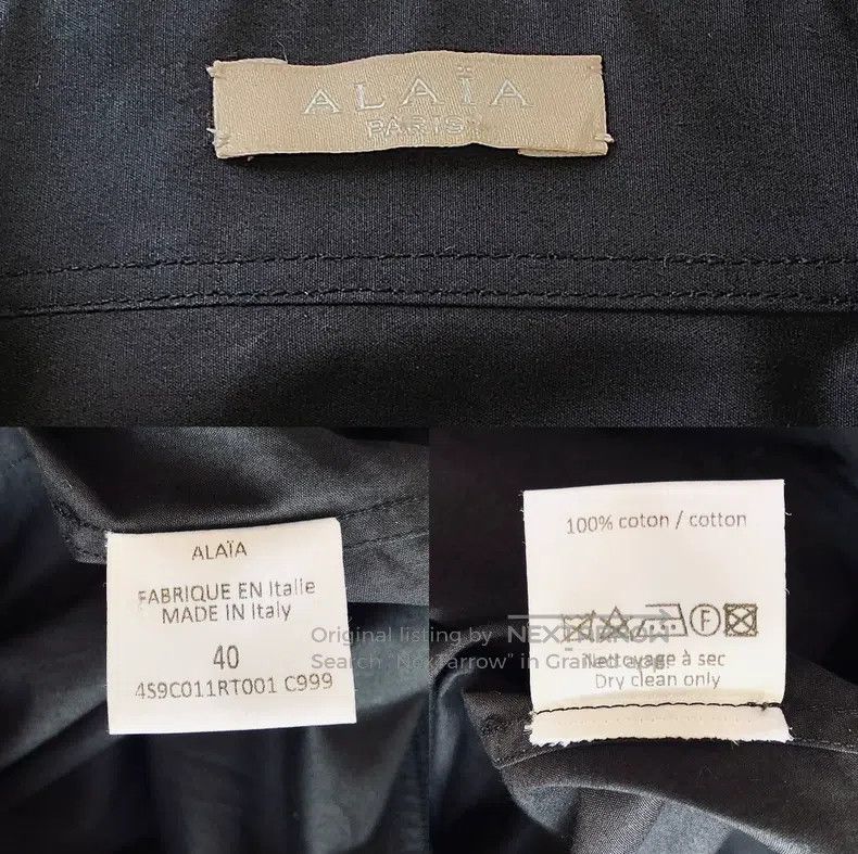 Alaia Alaia Long Sleeve Shirt Size S / US 4 / IT 40 - 9 Thumbnail