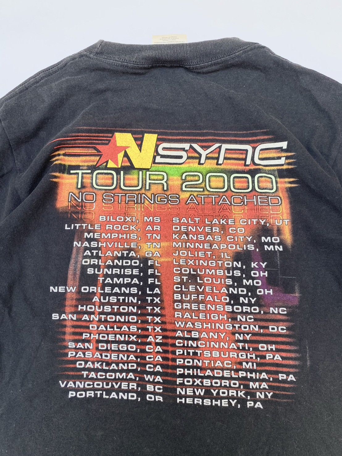 Band Tees Vintage Y2K NSYNC Tour Promo Tee Size US S / EU 44-46 / 1 - 8 Thumbnail