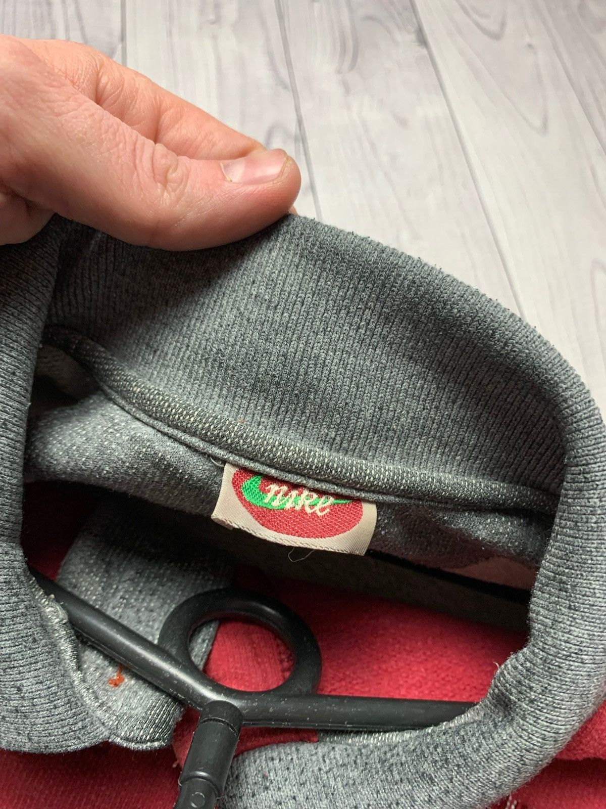 Nike × Vintage Vintage Nike sweatshirt/sweater logo rare Size US L / EU 52-54 / 3 - 3 Thumbnail