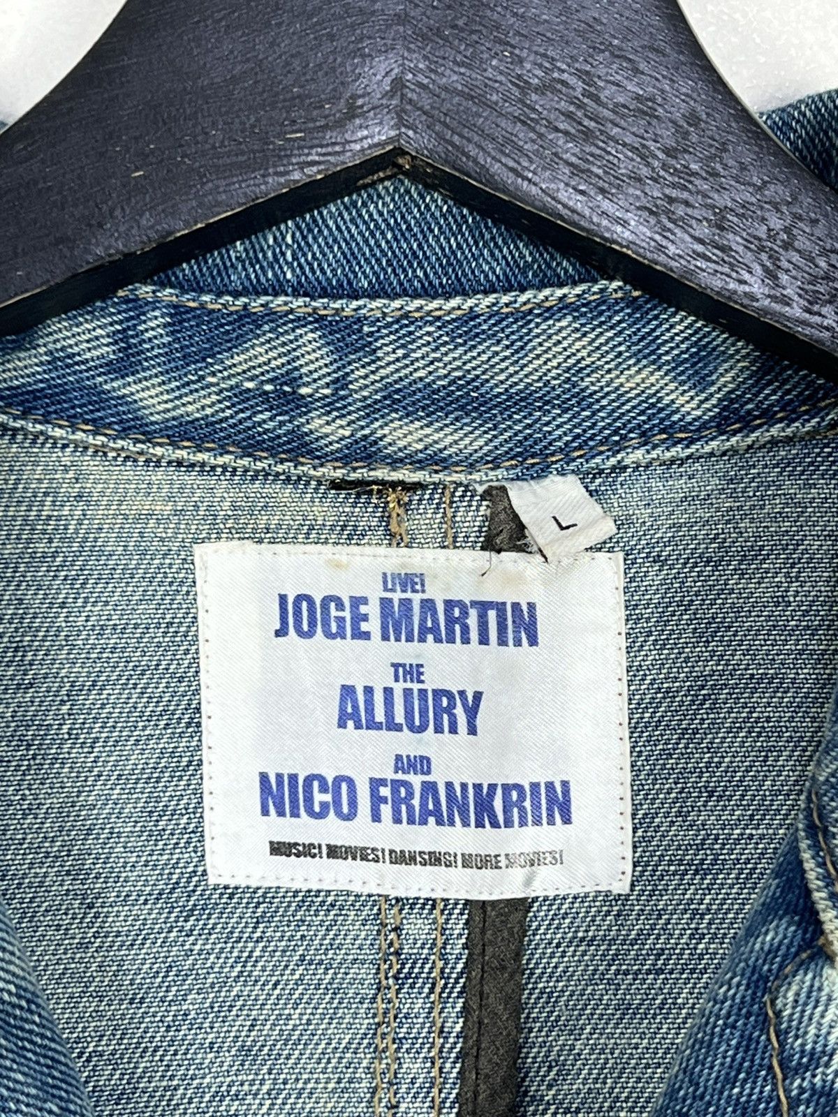 Japanese Brand Vintage Joge Martin Distressed Denim Chore Jacket Size US L / EU 52-54 / 3 - 13 Thumbnail