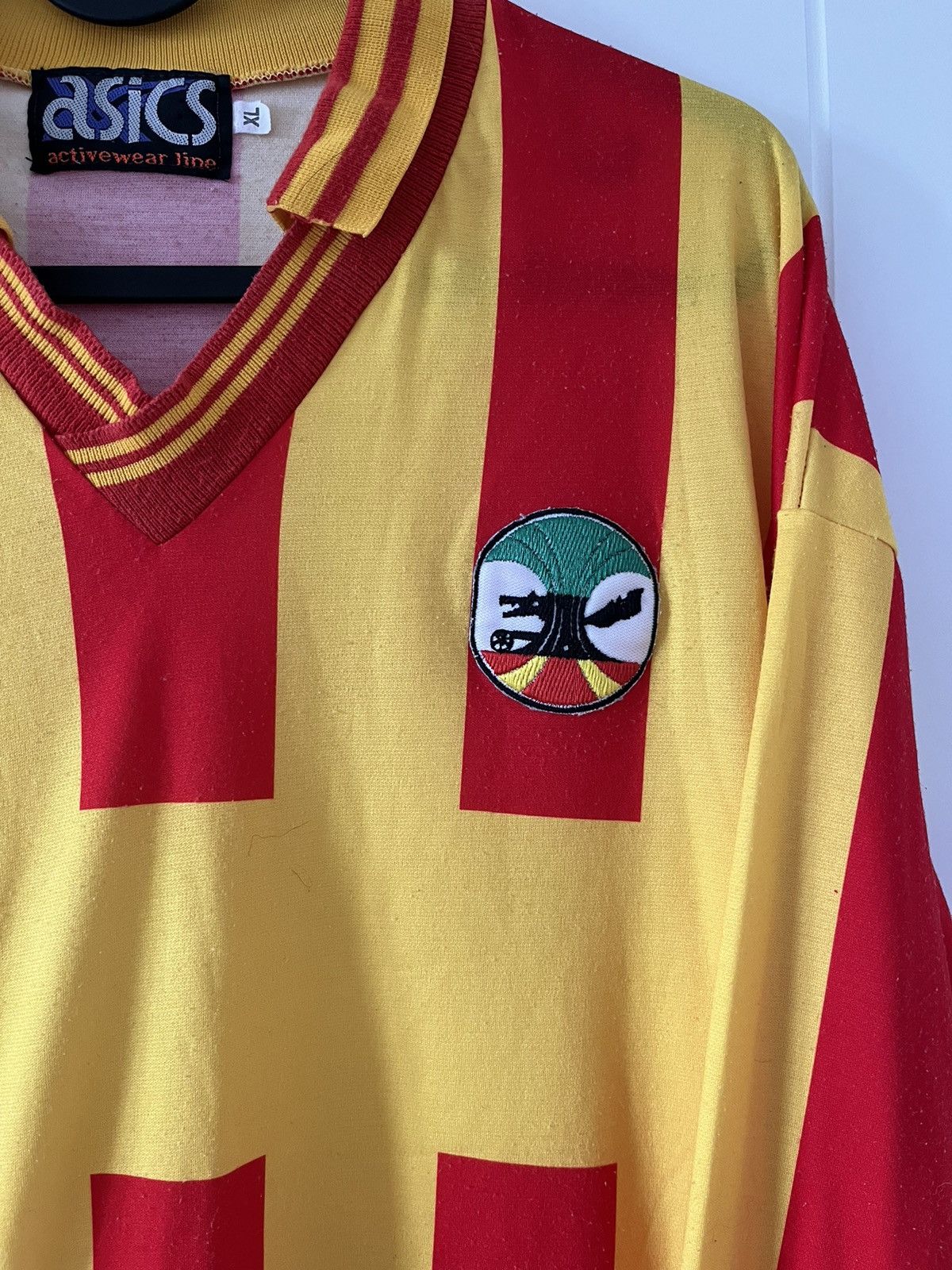 Lecce asics 1993/1994 domowa vintage — zdjęcie 3