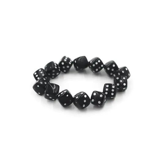 Other Black Dice Elastic Rope Bracelet Size ONE SIZE - 3 Thumbnail