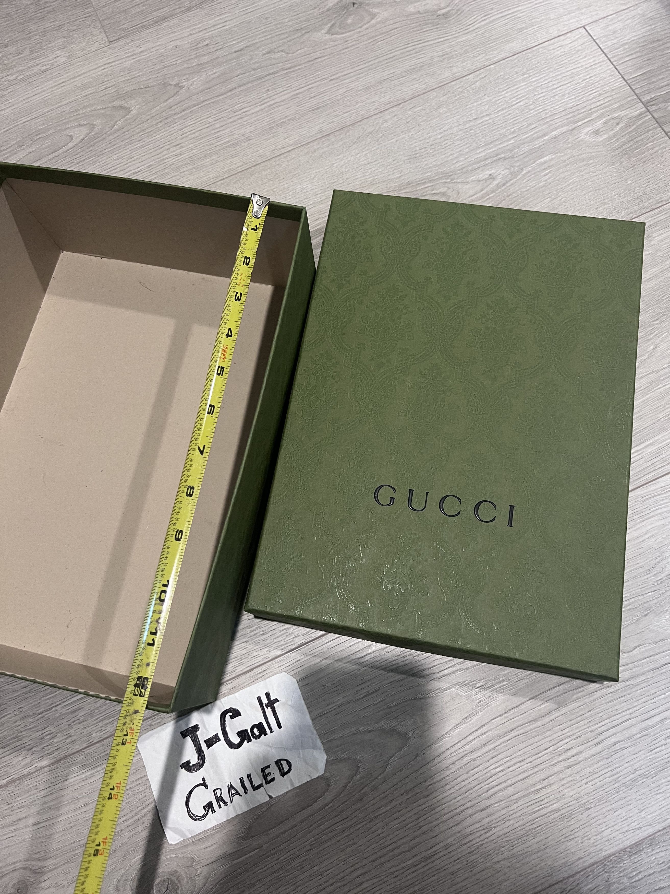 Gucci Gucci empty shoe box with duster Size ONE SIZE - 3 Thumbnail