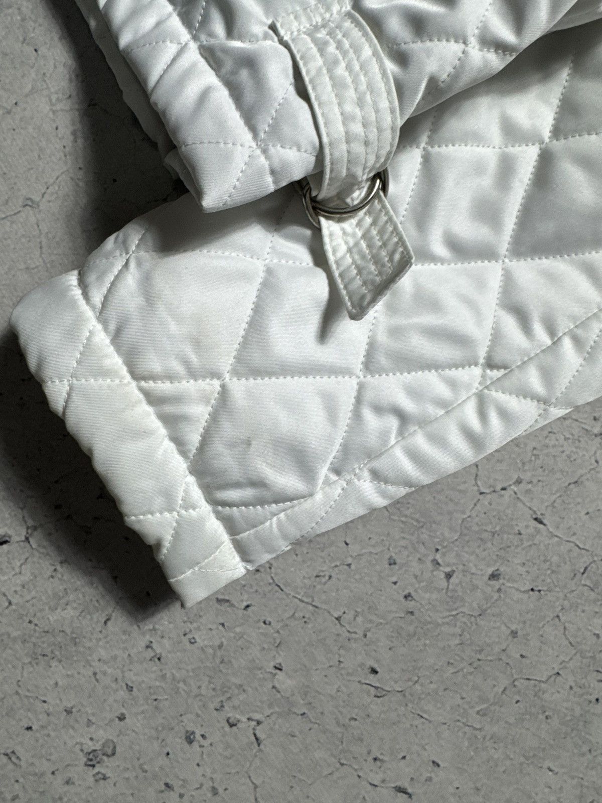 Burberry Burberry London Quilted Women’s White Jacket Luxury Size M / US 6-8 / IT 42-44 - 11 Thumbnail