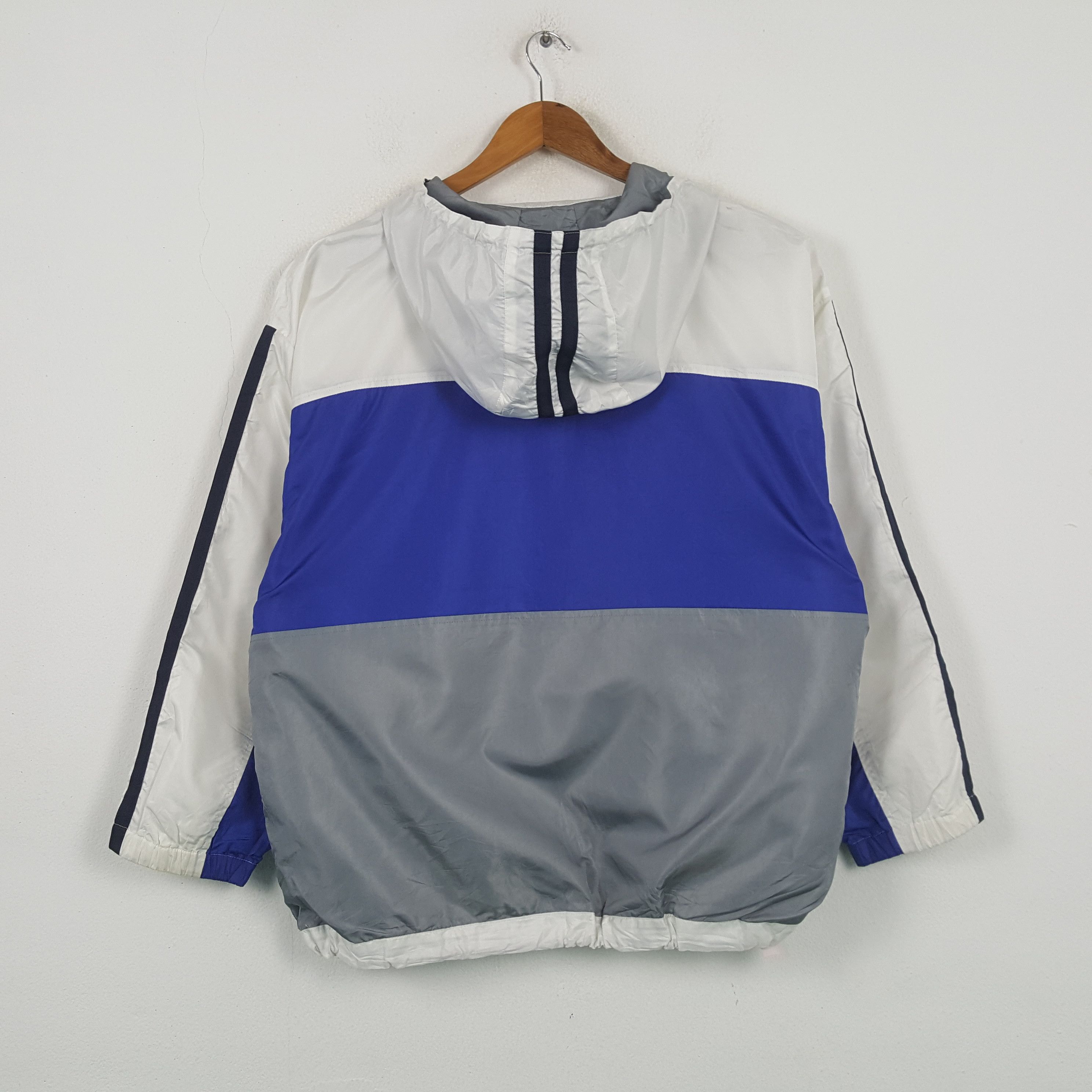 Nike × Vintage Vintage NIKE American Sportswear Windbreaker Hoodies C290N34 Size US XL / EU 56 / 4 - 3 Thumbnail