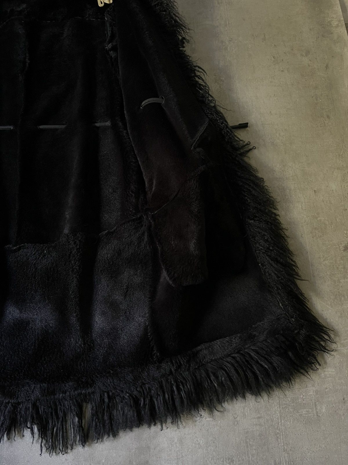 Gucci Gucci F/W 99 by Tom Ford Mongolian lamb leather fur coat Size L / US 10 / IT 46 - 14 Thumbnail