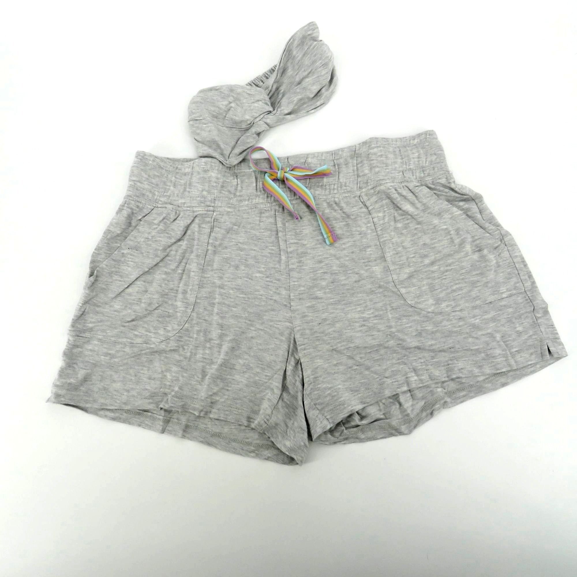 Wildfox Wildfox 3Pc Gray Lounge Set Tank Shorts Headband Large NWT $ Size ONE SIZE - 5 Thumbnail