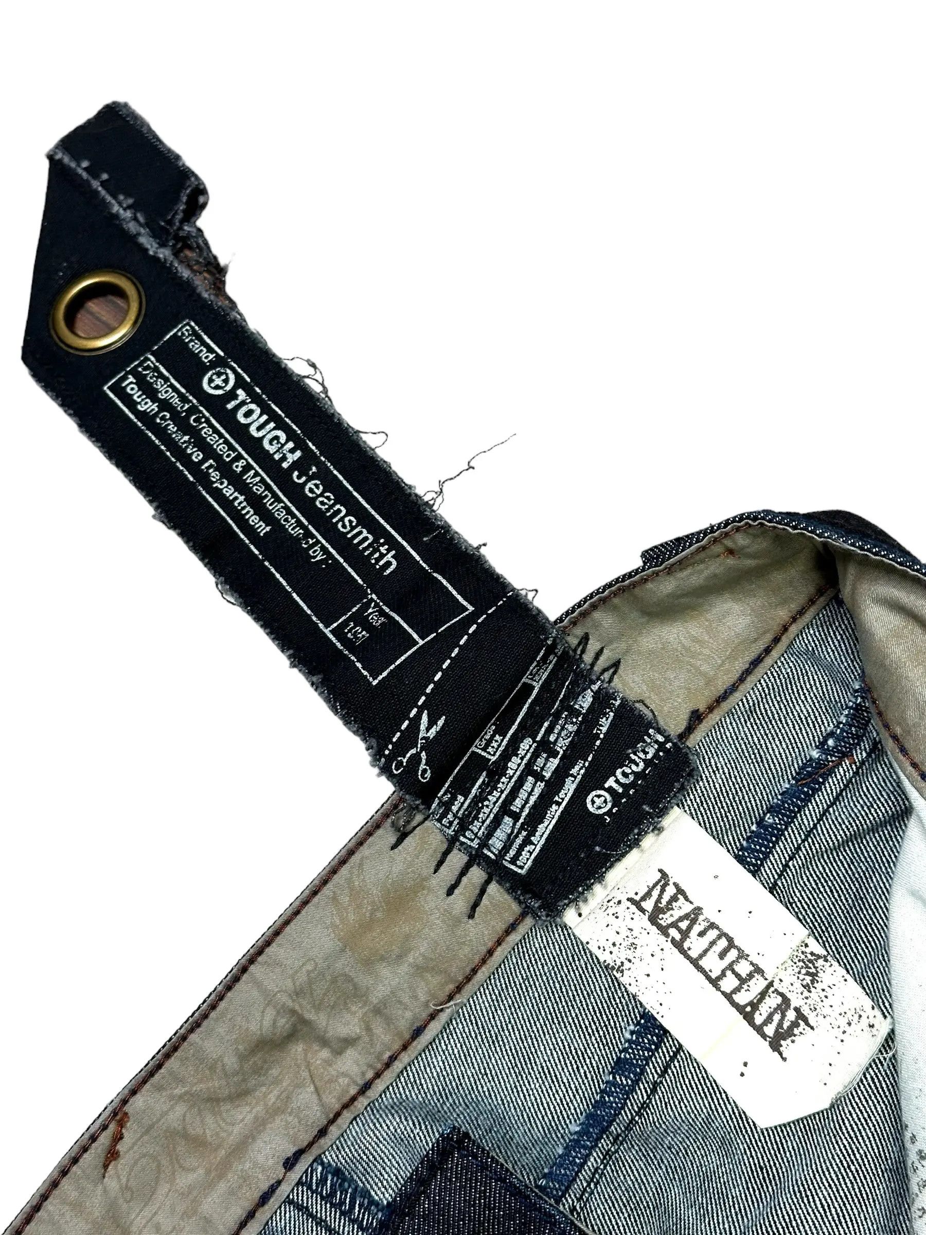 Japanese Brand Brand New Tough "Nathan" regular straight Jeans Size US 32 / EU 48 - 8 Thumbnail