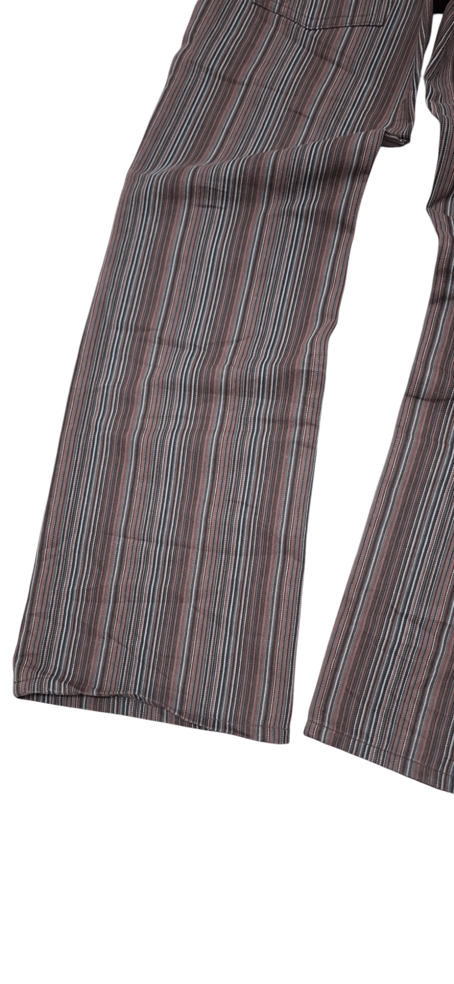 20471120 × 5351 POUR LES HOMMES × Japanese Brand Vintage 291295 Homme Pinstripe Baggy Pants Size US 32 / EU 48 - 13 Thumbnail