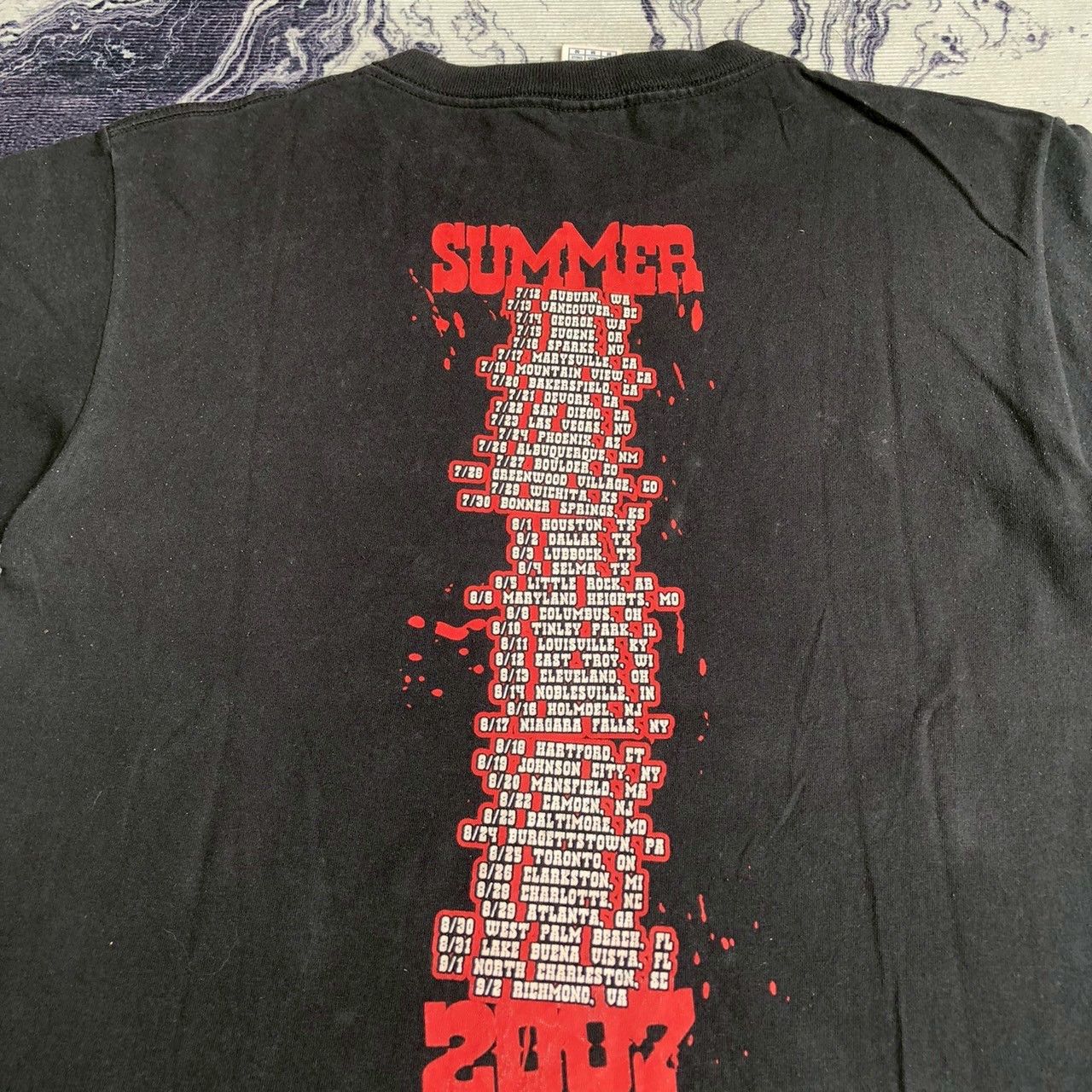 Band Tees Lamb of God – Summer Tour 2007 Vintage T-Shirt Size US M / EU 48-50 / 2 - 4 Thumbnail