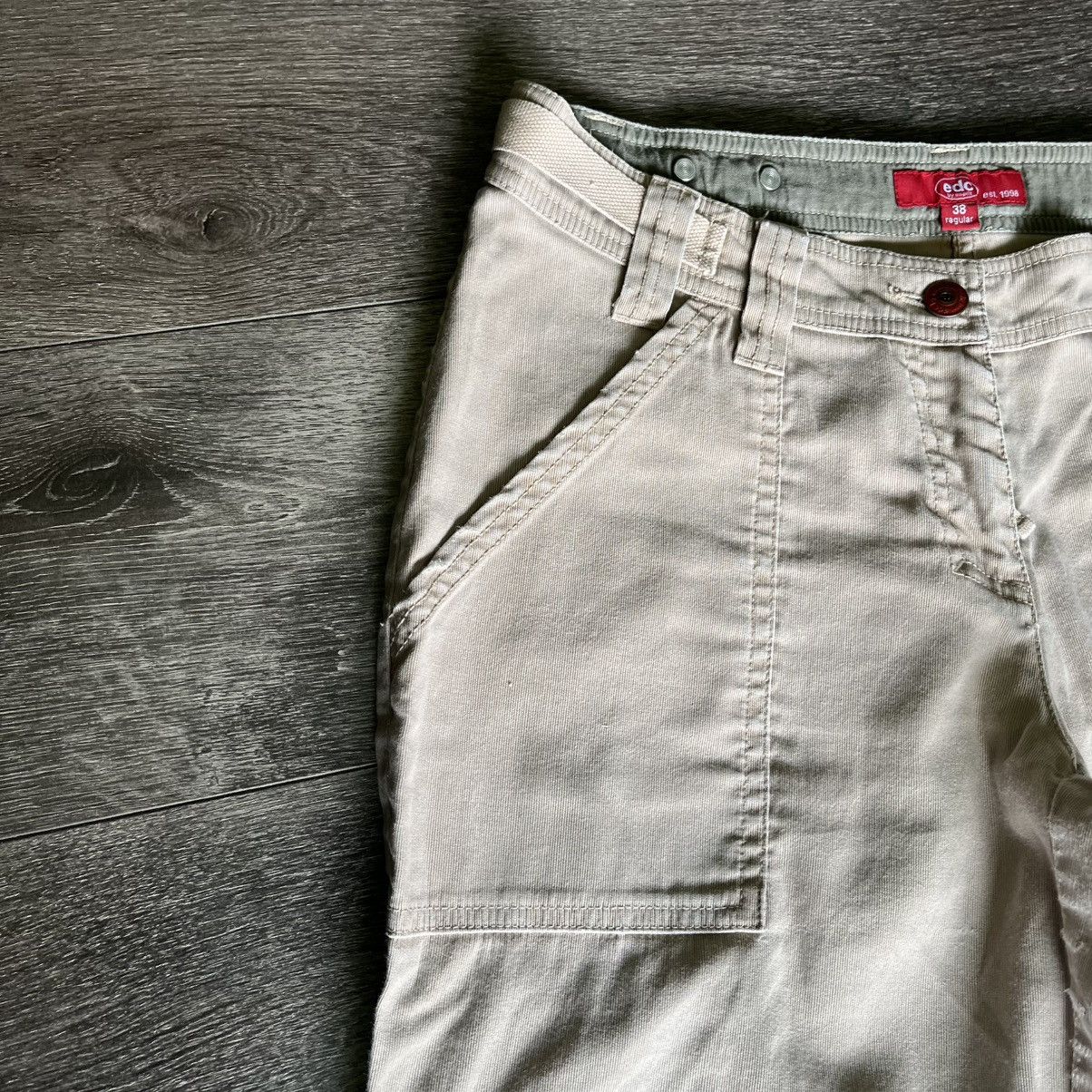 ESPIRIT Vintage 2000s EDC by Esprit London Calling Punk Cargo Pants Size 30" / US 8 / IT 44 - 9 Thumbnail