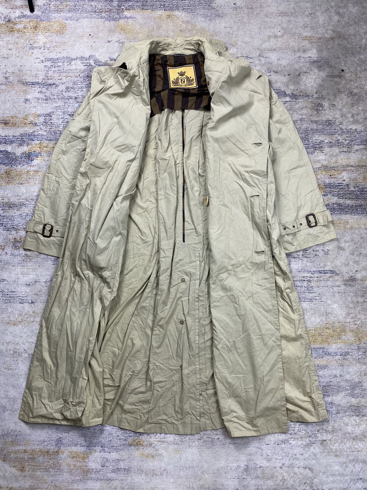 Fendi × Vintage Vintage Fendi trench coat Size US M / EU 48-50 / 2 - 12 Thumbnail