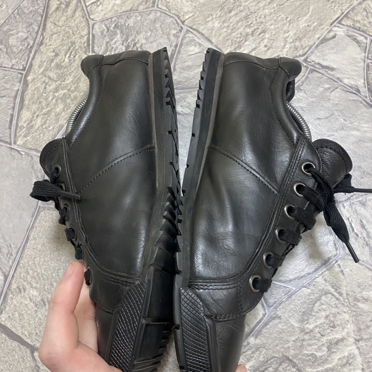 Prada Prada Leather Sneakers Low Top Size US 6.5 / EU 39-40 - 8 Thumbnail