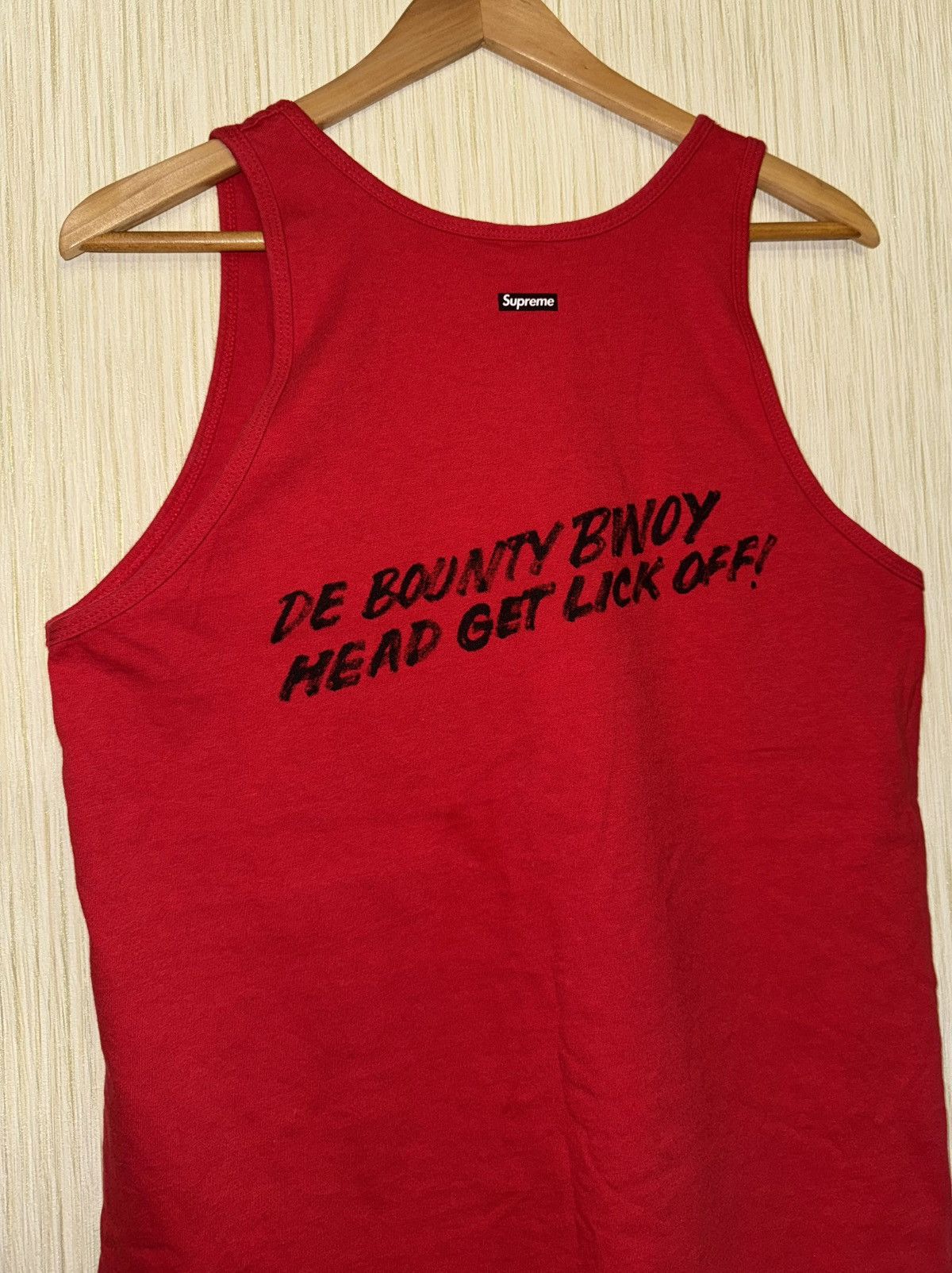 Supreme bounty hunter Rare tank top 2016 Barrington Levi